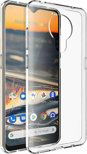 Slim Back Cover Σιλικόνης 1mm Διάφανο (Nokia 5.3)