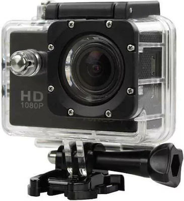 QY-09K Action Camera HD (720p) Υποβρύχια (με Θήκη) με WiFi Μαύρη