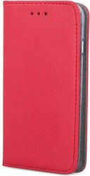 Senso Magnet Book Δερματίνης Κόκκινο (Redmi Not...