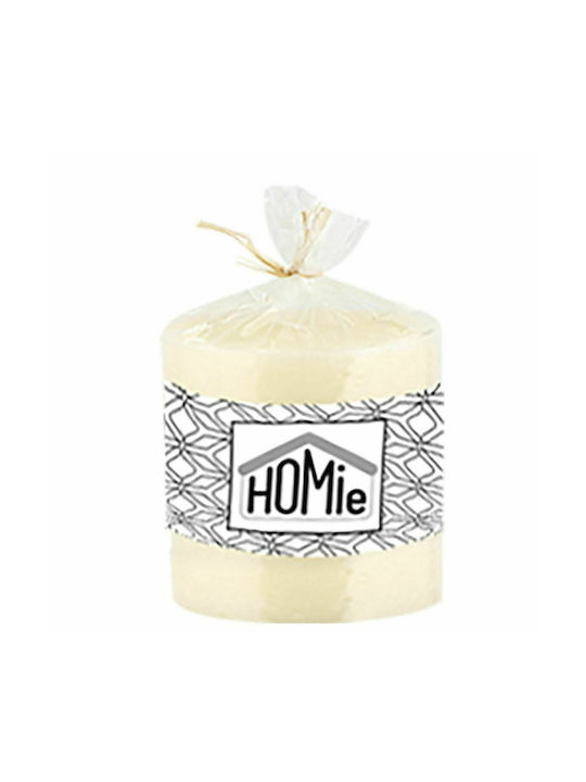 HOMie Scented Candle 5788 Ecru 7x7.5cm 1pcs