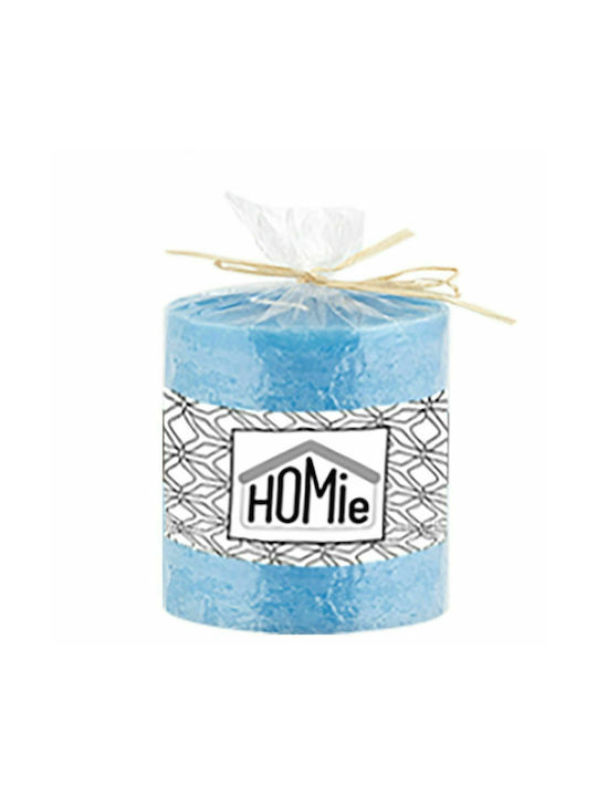 HOMie Scented Candle 5788 Blue 7x7.5cm 1pcs