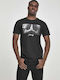 Mister Tee MT157 Ανδρικό T-shirt Μαύρο με Στάμπα