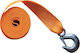 Eval Tie Down Strap Polyester with Galvanized Hook 6mx50mm Orange