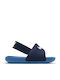 Nike Παιδικές Σαγιονάρες Slides Navy Μπλε Kawa Td