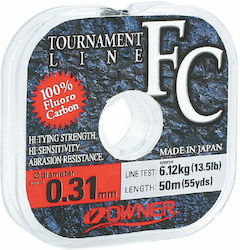 Owner Fc Tournament Line Πετονιά Fluorocarbon Διάφανη 50m / 0.265mm Owner Fc Tournament Line Πετονιά Fluorocarbon Διάφανη 50m / 0.265mm