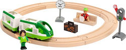 Brio Toys Circle Set cu trenuleț din lemn pentru 3++ ani