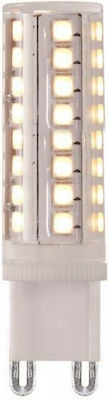 Eurolamp Λάμπα LED για Ντουί G9 Θερμό Λευκό 580lm