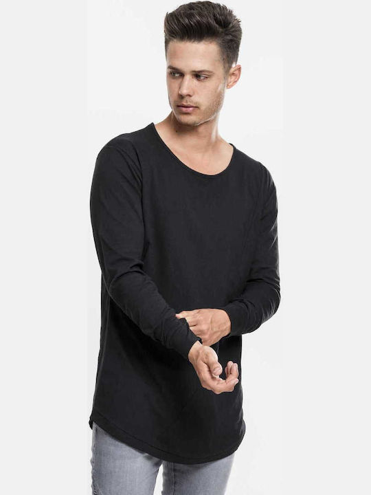 Urban Classics TB1101 Herren Langarmshirt Schwarz