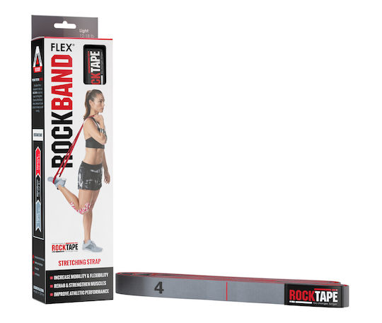Rocktape RockBand Flex Λάστιχο Γυμναστικής Loop Σκληρό Γκρι