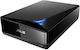 Asus TurboDrive BW-16D1X-U External Blu-Ray/DVD/CD Recorder for Desktop / Laptop Black