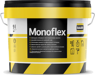 Bauer Monoflex Elastomer Acryl Epoxy Sealing 5kg Rot