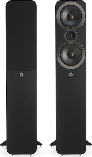 Q-Acoustics 3050i Pair of Hi-Fi Speakers Floor 165W 2 No of Drivers W31xD31xH102cm. Black