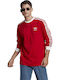 Adidas Originals Adicolor Classics 3-Stripes Men's Long Sleeve Blouse Red