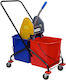 Sidirela Mimoza Janitor & Housekeeping Cart 2x20lt