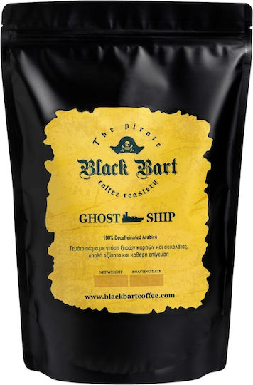 Black Bart Coffee Cafea Espresso Decafeinizat Arabica Columbia Ghost Ship Măcinat 250gr