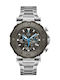 GC Watches Collection Men's Watch 44mm Chronograph Battery with Silver Metal Bracelet
