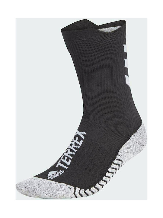 Adidas Terrex Techfit Primegreen Traxion Running Κάλτσες Μαύρες 1 Ζεύγος