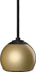 Gallo Acoustics Droplet Micro SE Hi-Fi Speaker Wall Mounted 50W 2 No of Drivers W12.7xD12.7xH12.7cm. Gold