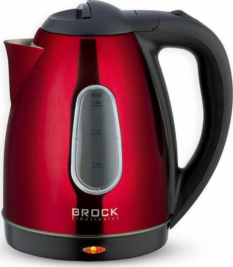 Brock WK 0603 RD Fierbător 1.8lt 1500W Roșu