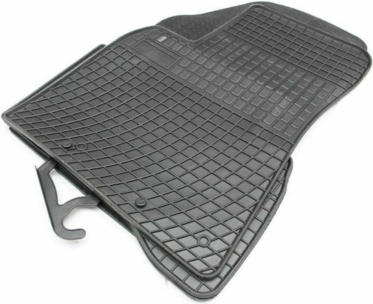 Frogum Set of Front and Rear Mats 4pcs for Kia Niro 2014 Black