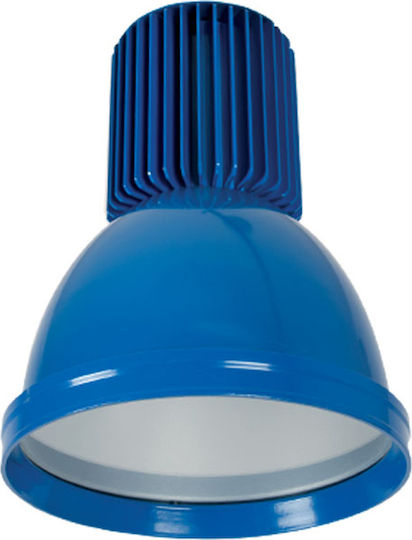 Elmark Commercial Bell Light 30W Cool White 2400lm with Built-in LED Blue Ø22xH28cm