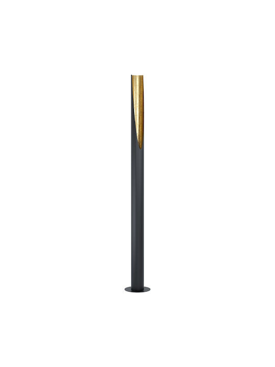 Eglo Prebone Stehleuchte H180.5xB22cm. mit Fassung für Lampe GU10 Schwarz