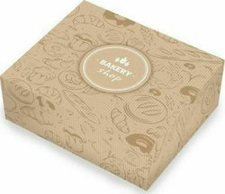 Disposable Pastry Shop Paper Box 9x13cm 180pcs Bakery