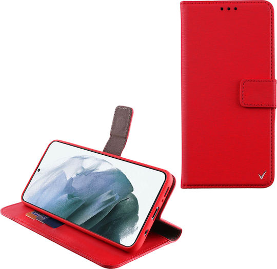 Volte-Tel Allure Magnet Wallet Δερματίνης Κόκκινο (Galaxy S21 5G)