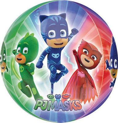 Balloon Foil PJ Masks Round Multicolour 38cm