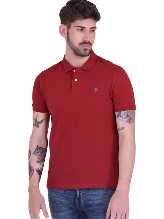 U.S. Polo Assn. Institutional Polo T-shirt Κόκκινο