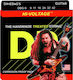 DR Dimebag Hi-Voltage Set Electric Guitar Strings Nickel Plated Steel 9 - 42 Light