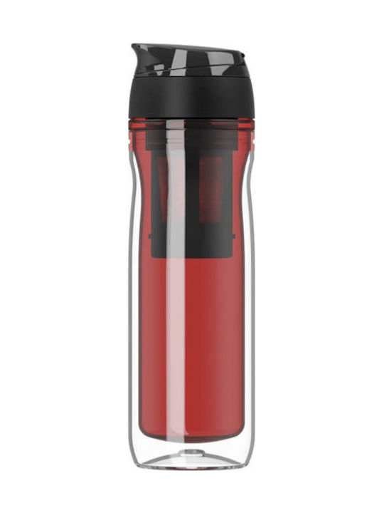 Auto Gs Timolino Omni Tritan Παγούρι Πλαστικό 400ml Κόκκινο