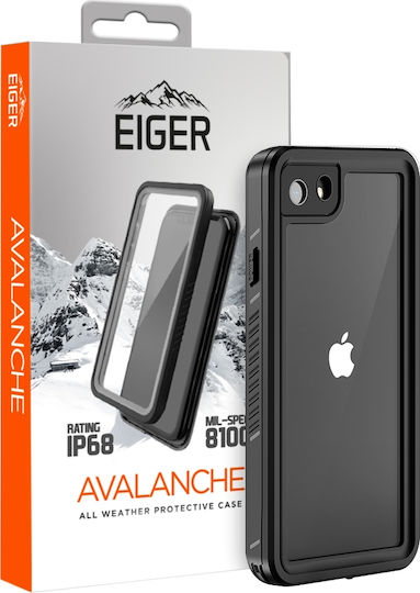 Eiger Avalanche 360 Full Cover 1mm Αδιάβροχο Μαύρο (iPhone SE 2022/2020)