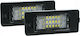 M-Tech Φώτα Πινακίδας Led για BMW X1 E39 / E46 / E60 / E82 / E88 / E90 / E91 /E92 / E93 / F10 / F11 / F15 / F32 / F33 / F36 2τμχ