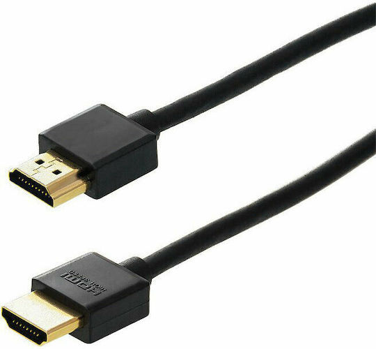 Blow HDMI 2.0 Premium High Speed 4K 60Hz HDR Cable HDMI male - HDMI male 3m Μαύρο