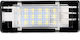 M-Tech Kennzeichenbeleuchtungen LED für Renault Clio 2013> 2Stück