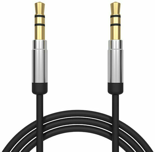 Blow Blow 3,5mm Klinkenkabel 3,5mm Stecker - 3,5mm Stecker Schwarz 1m DM-270