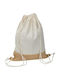 Fabric Shopping Bag In White Colour