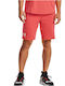 Under Armour Rival Terry Men's Athletic Shorts Venom Red
