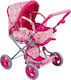 Puppenwagen Metallischer Kinderwagen 67 cm