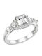 Vogue Single Stone from Silver