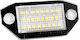 M-Tech MK3 2000 2007 4D/5D Φώτα Πινακίδας Led για Ford Mondeo MK3 4D/5D 2000-2007 2τμχ