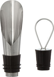 Estia Stainless Steel Continuous Flow Cap for Wine Bottles