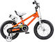 Royal Baby Freestyle 12" Παιδικό Ποδήλατo BMX Πορτοκαλί