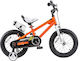 Royal Baby Freestyle 12" Kids Bicycle BMX Orange