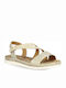 Parex Women's Flat Sandals Anatomic in Beige Color