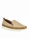 Women's Loafers in Tabac Brown Color