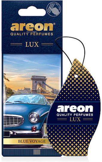 Areon Car Air Freshener Tab Pendand Lux Blue Voyage