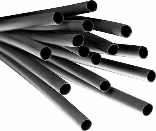 Ergom Heat-Shrink Tubing with Internal Adhesive and Shrinkage Ratio 3:1 Black Black 261-610120400