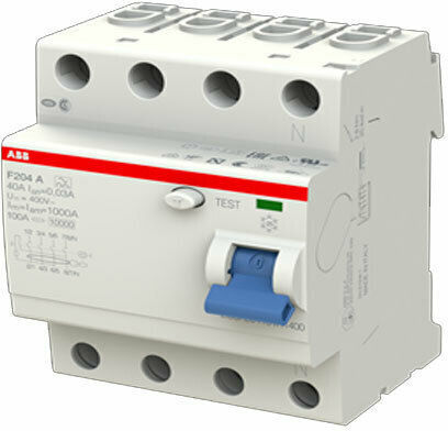 Abb Phase 4-Pole Earth Leakage Relay 40A 300mA